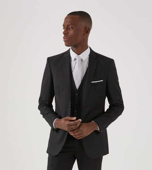 Skopes Romulus Black 3-Piece Suit